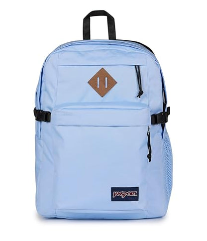 JanSport Main Campus Backpack - Travel or Work backpack w 15-Inch Laptop Sleeve and Dual Water Bottle Pockets, Hydrangea - color: Hydrangea