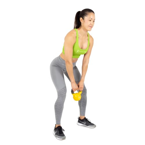 ProsourceFit Vinyl Coated Cast Iron Kettlebells for Full Body Fitness Workouts - size: 10.0 Pounds