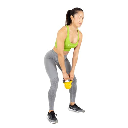 ProsourceFit Vinyl Coated Cast Iron Kettlebells for Full Body Fitness Workouts - size: 10.0 Pounds