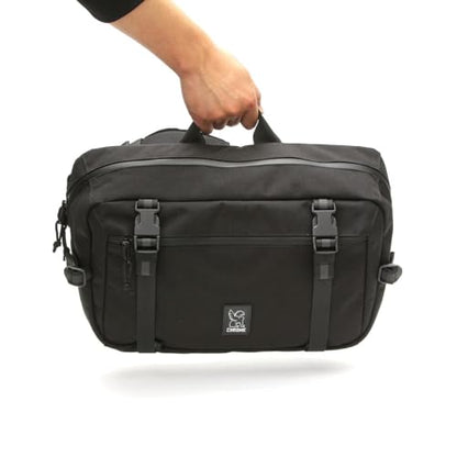 Chrome Industries Kadet Max Messenger Bag – Crossbody Sling Backpack for Men and Women w/Quick Release Buckle - color: Black