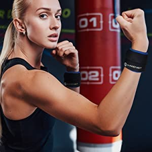 GYMENIST Wrist Weights Running Stylish Bracelet Pair of Weights Set of 2 Jogging Cardio Weight to Strengthen The Hands Forearm - style: 1.5 Lb (Green - Purple)