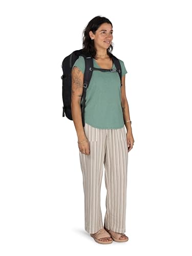 Osprey Daylite 44L Carry-On Travel Pack - Lightweight, Durable Backpack with Streamlined Design - Versatile, Spacious Bag for Weekend Trips or Business, Blue Spikemoss/Alkaline - color: Blue Spikemoss/Alkaline
