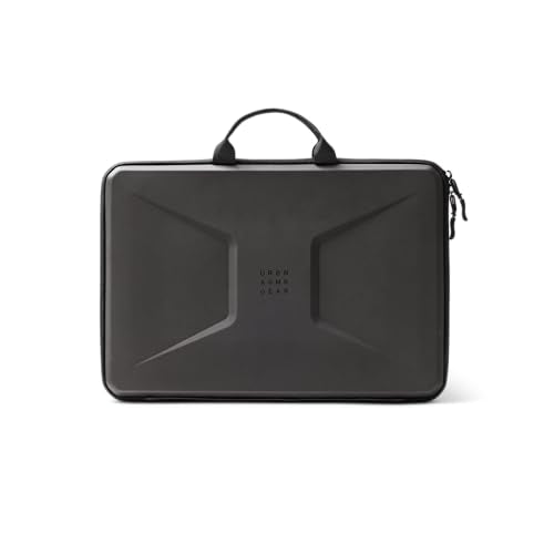 UAG Laptop Sleeve Case, Large Sleeve, Fits Up to 15-16" Laptop, Shockproof Protective Carrying Computer Bag with Carrying Handle and Interior Accessory Pocket, Black - size: Large - Black