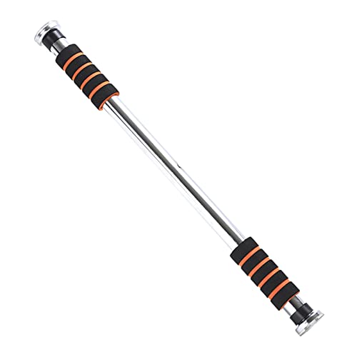 Metal Pull up Bar Door Hanging Wall Mount Heavy Duty Telescopic Doorway Chin up Bar Adjustable Length for Household Gym Fitness Equipment