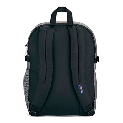 JanSport Main Campus Backpack - Travel or Work backpack w 15-Inch Laptop Sleeve and Dual Water Bottle Pockets, Graphite Grey - color: Graphite Grey