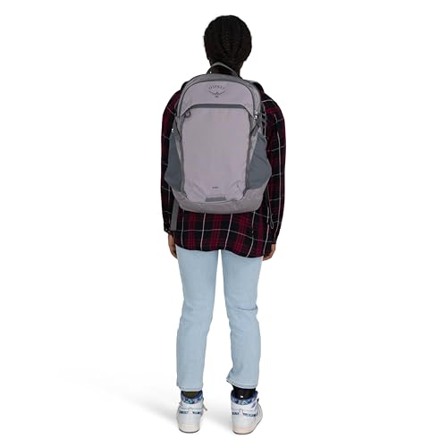 Osprey Axis Laptop Backpack – Sleek Everyday Pack with Laptop Sleeve, Water Bottle Pockets & Compression Straps - color: Soundwave Grey