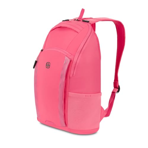 SwissGear 8117 Laptop Backpack, Black, 17.75 In - color: Pink, style: Viibe I