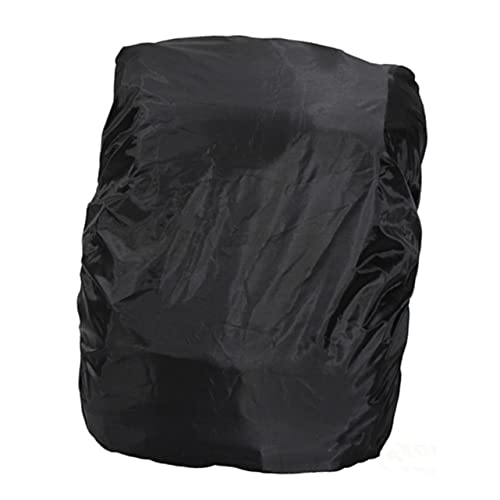 Yardwe Hiking Rain Gear Duffle Bag Bum Bag Visibility Cover Clear Bags Wet Bag Coolers Raincoat - color: Black