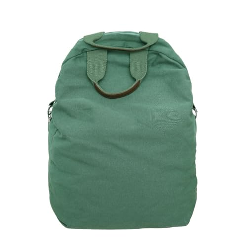 Grunge Hippie Boho Backpack Durable Canvas Casual Adjustable Daypack College Vintage Travel Rucksack for Women Men (Dark Green) - color: Dark Green
