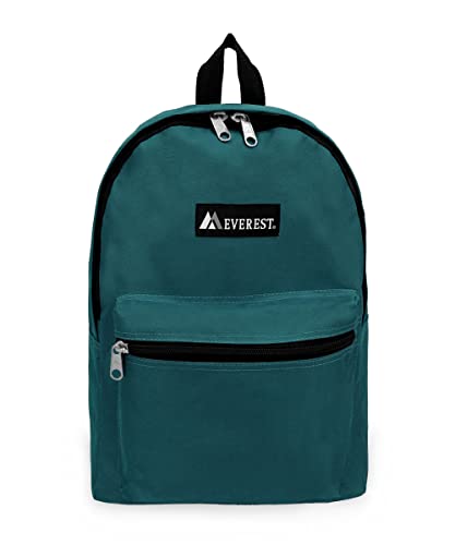 Everest 1045K Basic Backpack, 15", Teal Blue - color: Teal Blue