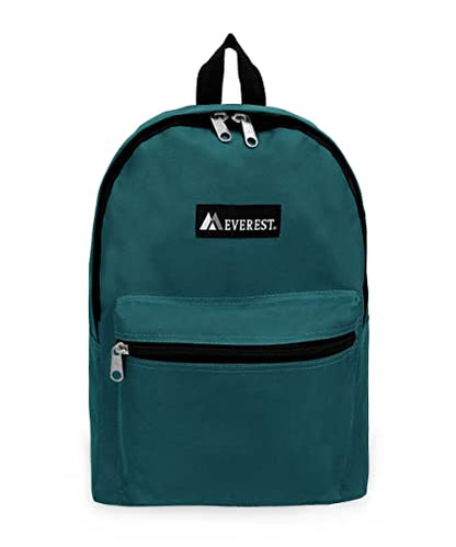 Everest 1045K Basic Backpack, 15", Teal Blue - color: Teal Blue