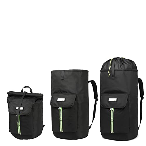 laundry bag backpack,extra-large heavy duty laundry bags,laundry backpack for college students,drawstring closure (charcoal grey laundry bag with straps) - color: Charcoal Grey Laundry Bag With Straps