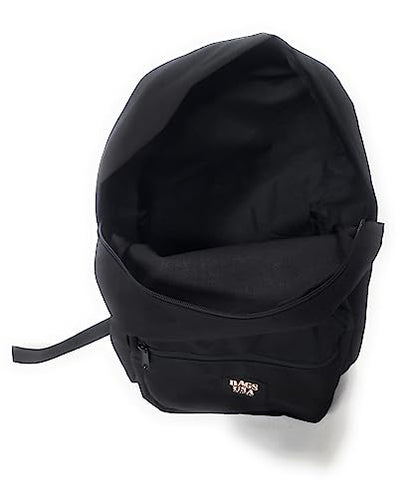 Backpack With Front Pockets And Laptop Sleeve To Carry Heavy Books,University Backpack With Padded Shoulder Straps Made in USA. (Black)