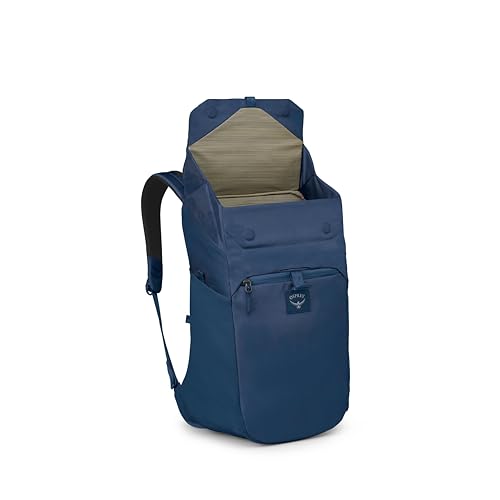 Osprey Aoede Slim SyncPack Backpack with Laptop Sleeve, Antique Blue - color: Antique Blue