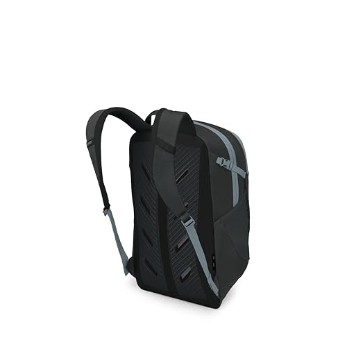 Osprey Axis Laptop Backpack – Sleek Everyday Pack with Laptop Sleeve, Water Bottle Pockets & Compression Straps - color: Black-shale Grey