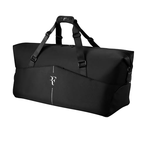 WILSON RF Tennis Racket Cover-Black - size: Holds up to 6 Rackets