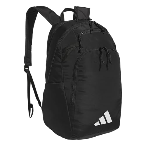 adidas Defender 5 Backpack for Sports, Gym, School and Travel, 33L, Black/White, OSFA - color: Black/White
