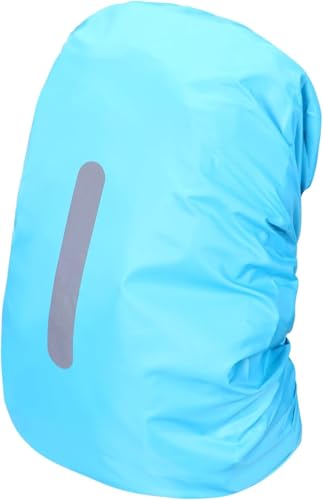 Backpack Rain Cover Waterproof Backpack Cover Rain Cover for Backpack with Reflective Strip Outdoor Back Pack Bag Covers Raincover Protector for Hiking Camping Hunting Biking Traveling 30L-40L