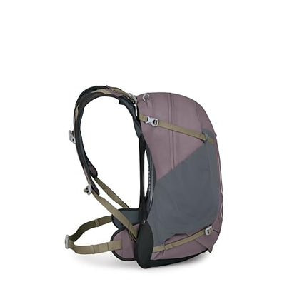 Osprey Hikelite 26L Durable Hiking Backpack - Travel Daypack with Rain Cover for Men and Women, Graphite Purple - color: Graphite Purple, style: 26l