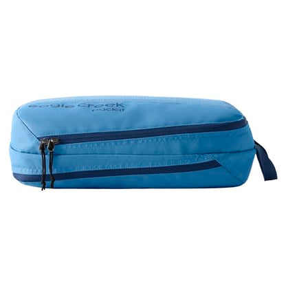 Eagle Creek Pack-It Essentials Set - Compression Packing Cubes for Compartmentalizing Luggage - Convenient Top Handle - Easy Grab Zipper Pull - Blue Dawn - 3 - color: Blue Dawn