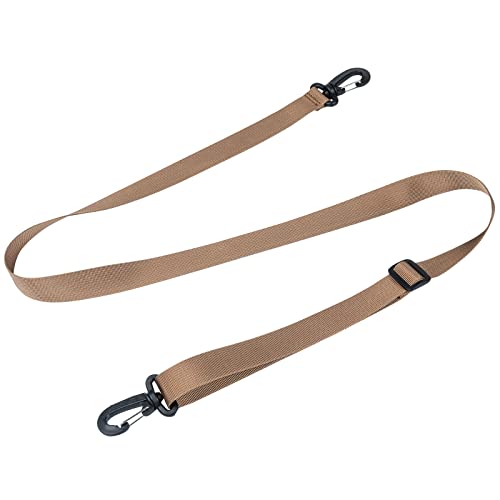 ONETIGRIS Shoulder Straps Replacement Adjustable Strap for Briefcase Messenger Bag, Brown - style: Brown - 1 Pack