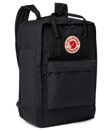 Fjallraven Kanken Laptop 17" Backpack, Black - color: Black