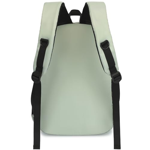 Leaper School Laptop Backpack for Women: Water Resistant Travel Backpack with Water Bottle Pocket - Laptop Bag for College Work - Lightweight Bookbag for Kids Girls Boys Green