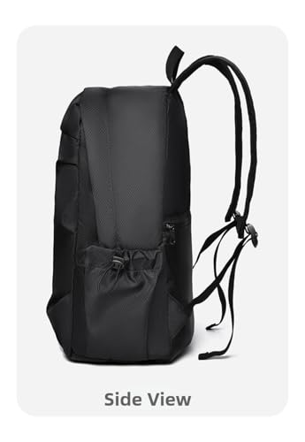 Lightweight Water Resistant Backpack Casual Daypack with Side Pockets for Travel Work Hiking for Men Women(blue) - color: Blue