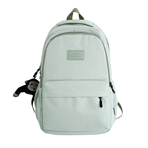 JARKJARD Aesthetic Cute Backpack for Girls Student School College Travel - color: Green