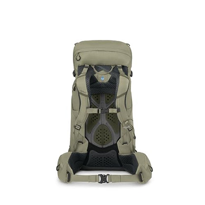 Osprey Kestrel 38L Men's Backpacking Backpack - Hiking & Camping Bag with Waterproof Raincover, Olive Tan, Large/X-Large - color: Olive Tan, size: Large-X-Large