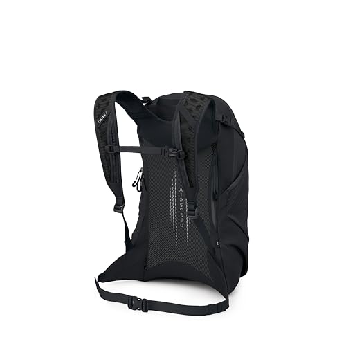 Osprey Hikelite LT 22L Hiking Backpack - Lightweight Travel Daypack with Rain Cover for Men and Women, Black - color: Black, style: 22l