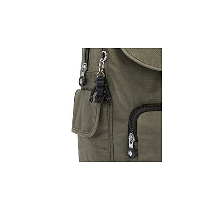 Kipling Women's City Pack Small Backpack, Lightweight Versatile Daypack, Bag - color: Green Moss, size: Small