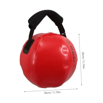 MAGICLULU Adjustable Fitness Weighted Water Bag with Handle, Portable Pvc and Cloth Sandbag for Boxing Glove Training and Outdoor Exercise, Fillable Sand Weights for Shoulder and Softball