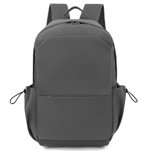 YGR Laptop Backpack for Women and Men, Waterproof Lightweight Travel Daily Rucksack Casual 15.6 inches Computer Bags for College, Grey - color: Grey