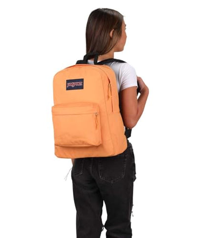 JanSport Superbreak Backpack - Durable, Lightweight Premium Backpack, Apricot Crush - color: Apricot Crush