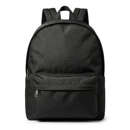 Black Business Laptop Backpack Lightweight 16 Inch Notebook Commuter Daypack Organizer