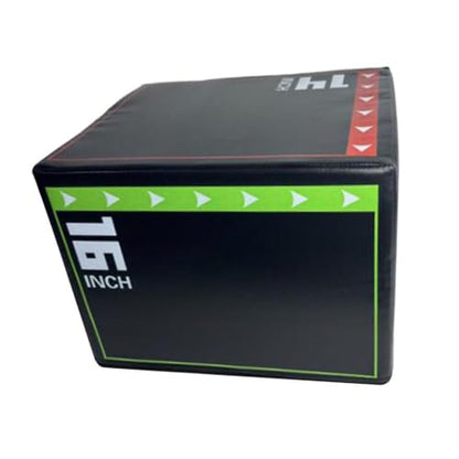 Agility Jump Plyometric Box 3-in-1 Non-Slip Heavy-Duty Foam for Home Gym Workouts
