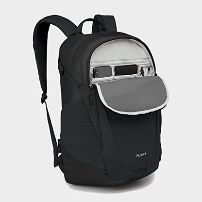 Osprey Flare Commuter Laptop Backpack - color: Black