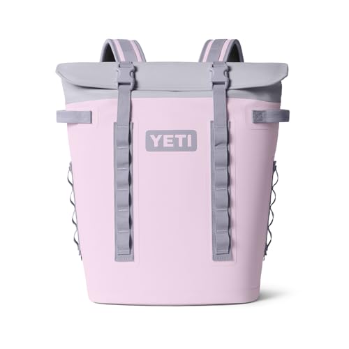 YETI Hopper M Series Backpack Soft Sided Coolers with MagShield Access - color: Cherry Blossom, size: M20