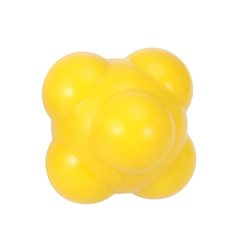 Happyyami Baseball Agility Reaction Ball Hexagonal Shaky Ball Toy for Hand-Eye Coordination Reflex Training