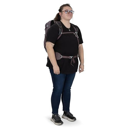 Osprey Sportlite 25L Lightweight Hiking Backpack for Men and Women - Everyday Hiking Bag - Travel Daypack, Raven Black, Extended Fit - color: Raven Black, style: 25l - Extended Fit