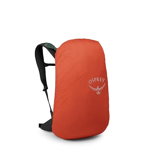Osprey Hikelite LT 30L Hiking Backpack - Lightweight Travel Daypack with Rain Cover for Men and Women, Tundra Green - color: Tundra Green, style: 30l