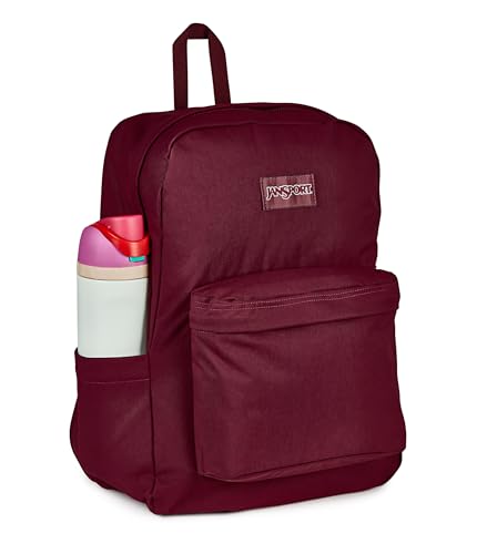JanSport Unisex, Superbreak® Plus FX, Cherry Lacquer, One Size - color: Cherry Lacquer/Cherry L