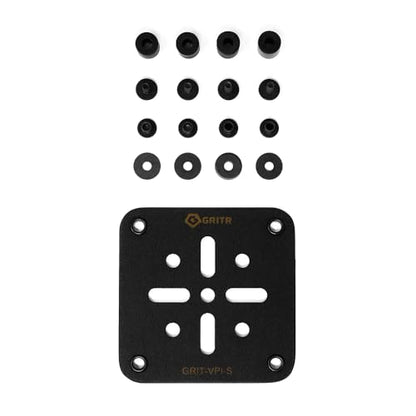GRITR Kydex Hook & Loop Panel Insert/Adhesive Loop Sheets – Tactical & Military Gear Organizers for Holsters, Mag Carriers, Knife Sheaths, Flashlights, and More - style: Small