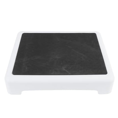 Bath Shower Step Stool Non Slip Platform, Portable Riser with Anti Slip Mat for Bathroom, Bathtub Car, Lightweight, Sturdy Plastic Construction