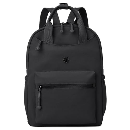 O-TBOST Small Backpack Purse for Women Fashion Travel Backpack Waterproof College Daypack (Black) - color: Black