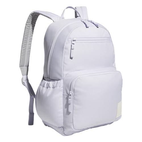 adidas Lineage Backpack for Laptop, School and Travel, 22L, Frozen Purple/Grey Two, OSFA - color: Frozen Purple/Grey Two