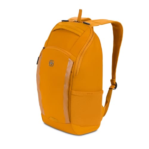 SwissGear 8117 Laptop Backpack, Fits up to 15-Inch Laptop, Mustard - color: Mustard, style: Viibe I