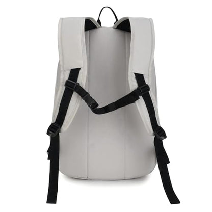 HEAD 30L Waterproof Drone String Travel Backpack for Men, Lightweight Laptop Backpack Fits 15.6 inch Notebook, Casual Daypack Carry On Backpack for College/Gym/Outdoor/Daily Use/Commute, TSA Friendly - color: Grey