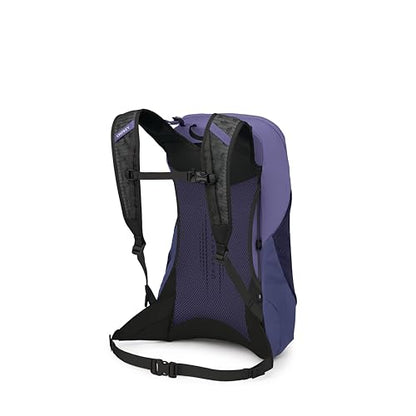 Osprey Hikelite LT 16L Hiking Backpack - Lightweight Travel Daypack with Rain Cover for Men and Women, Botswana Purple - color: Botswana Purple, style: 16l